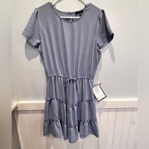 City Studio Soft Blue Dress